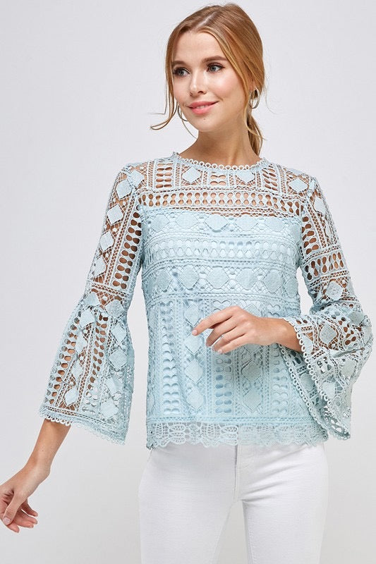 Addie lace top