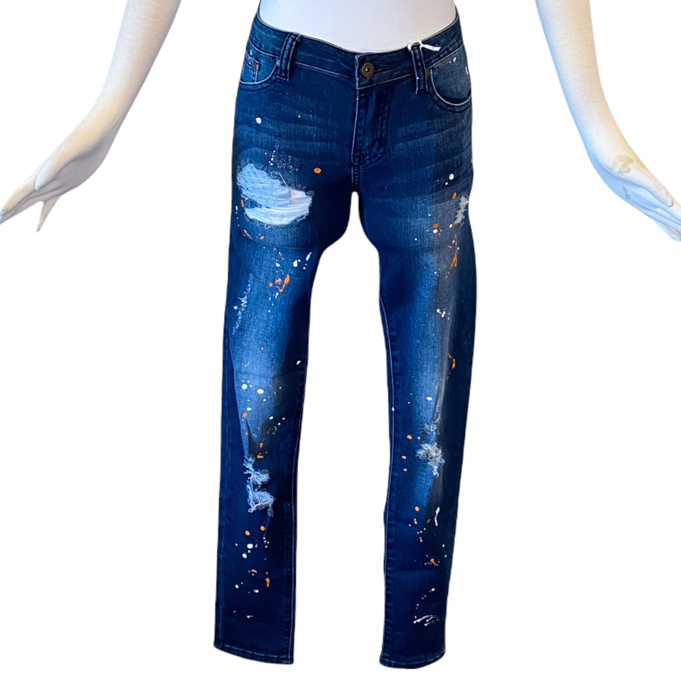 Hollywood Hills Splatter Jeans