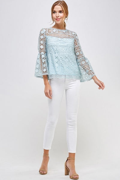 Addie lace top