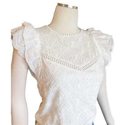 Charlotte Eyelet Top