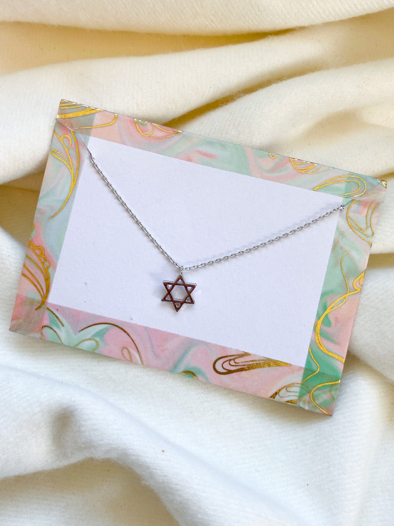 Star of David Necklace