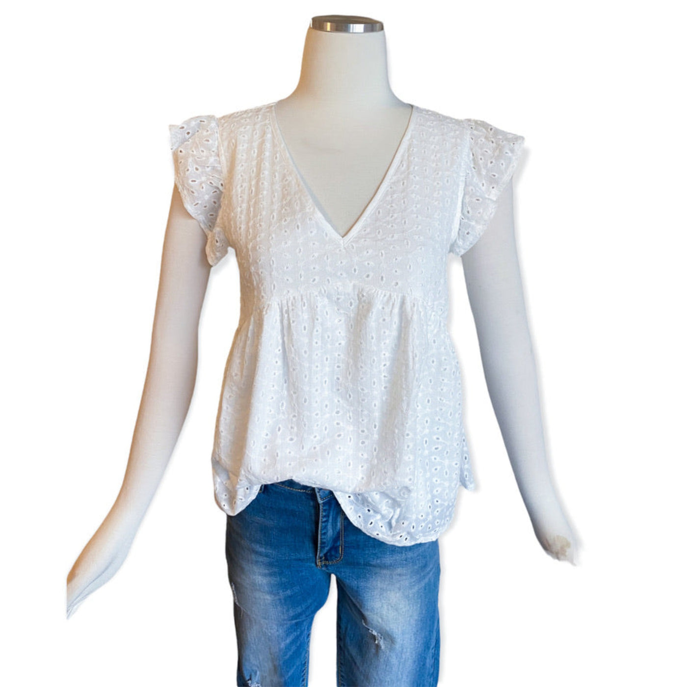 Rock Hill Eyelet Top