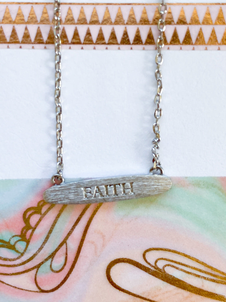 A Little Bit of Faith Necklace