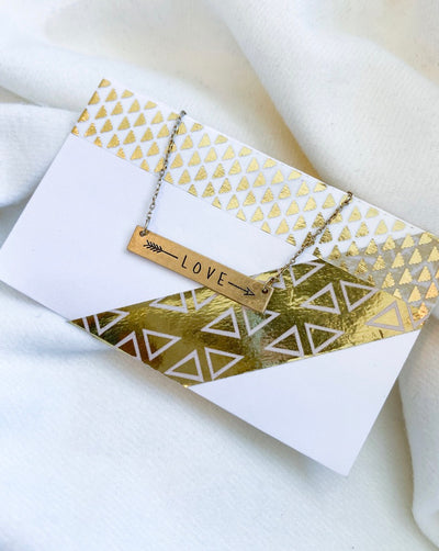 Love and Arrow Necklace