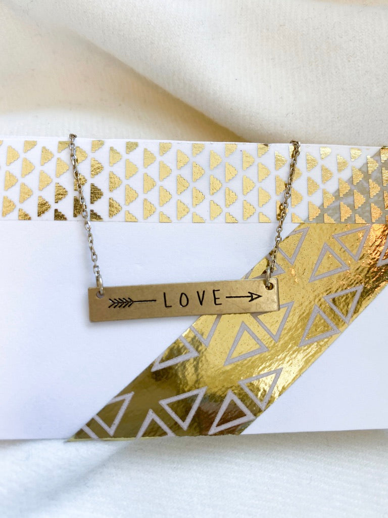 Love and Arrow Necklace