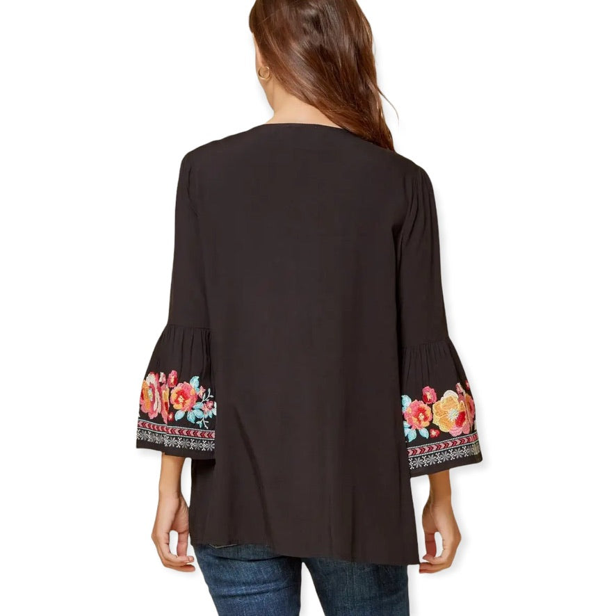 Naples Embroidered Top