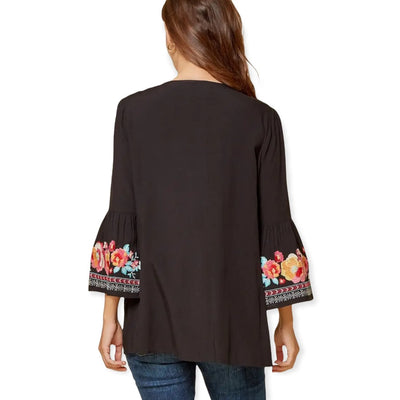 Naples Embroidered Top
