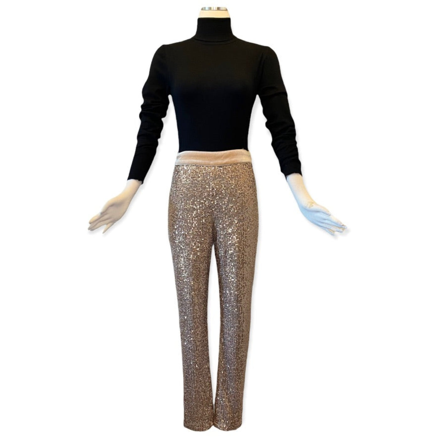 Milan Mini Sequin Pants