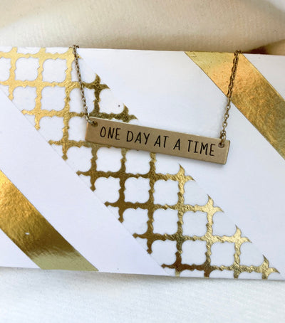 One Day at a Time Necklace