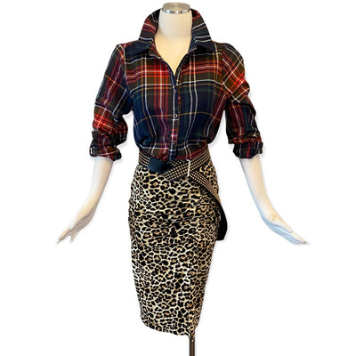 Linz Plaid Flannel Top