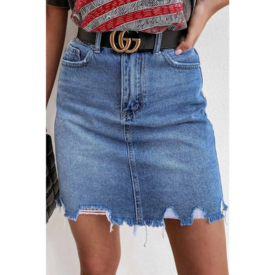 Montclair Denim Skirt