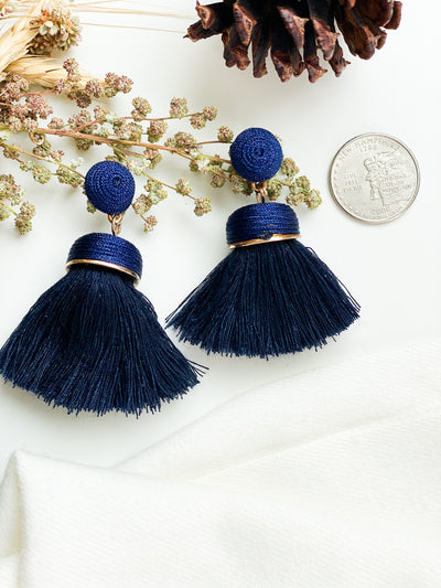 Saguaro Earring Navy