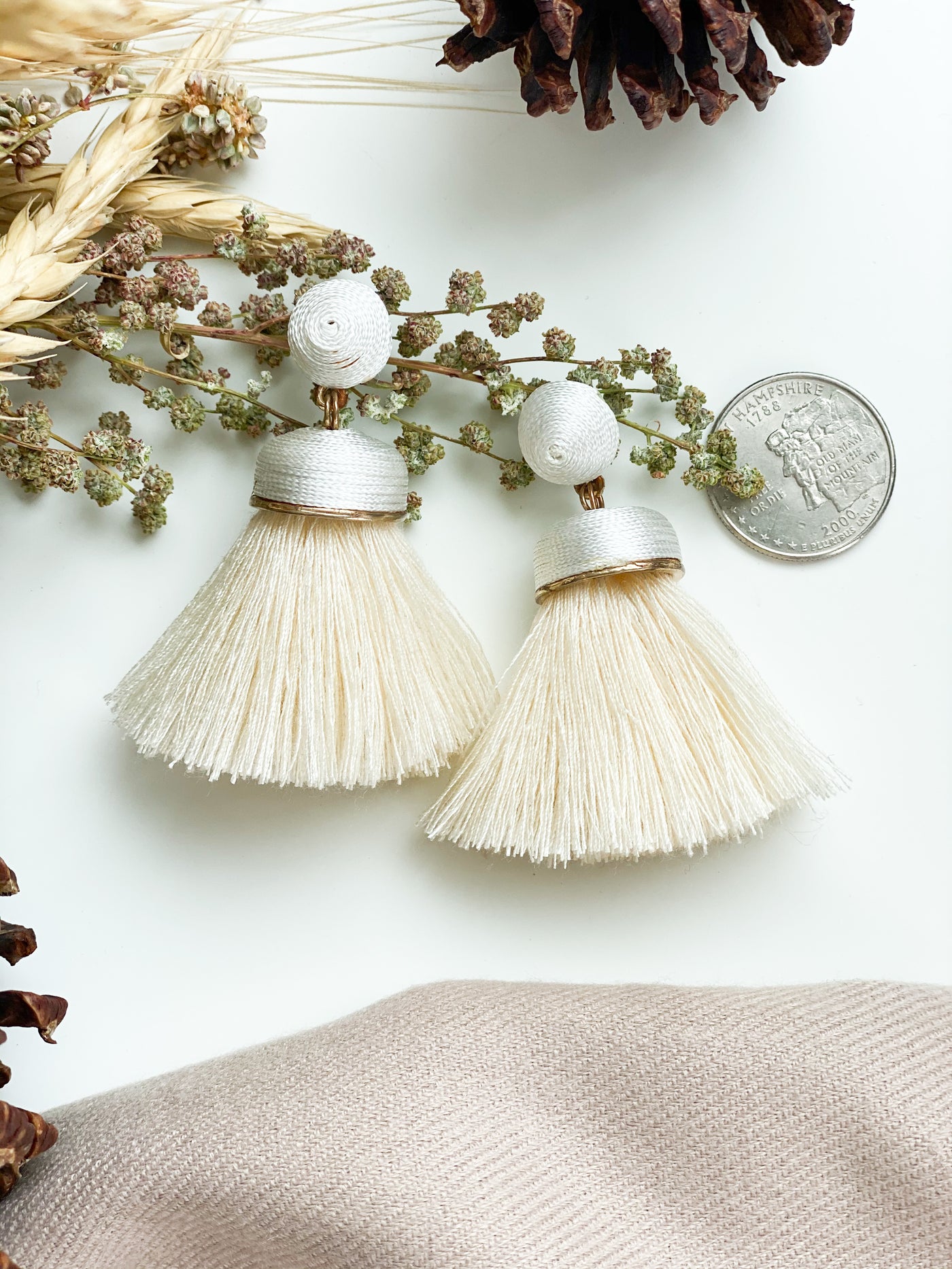Saguaro Earring Ivory