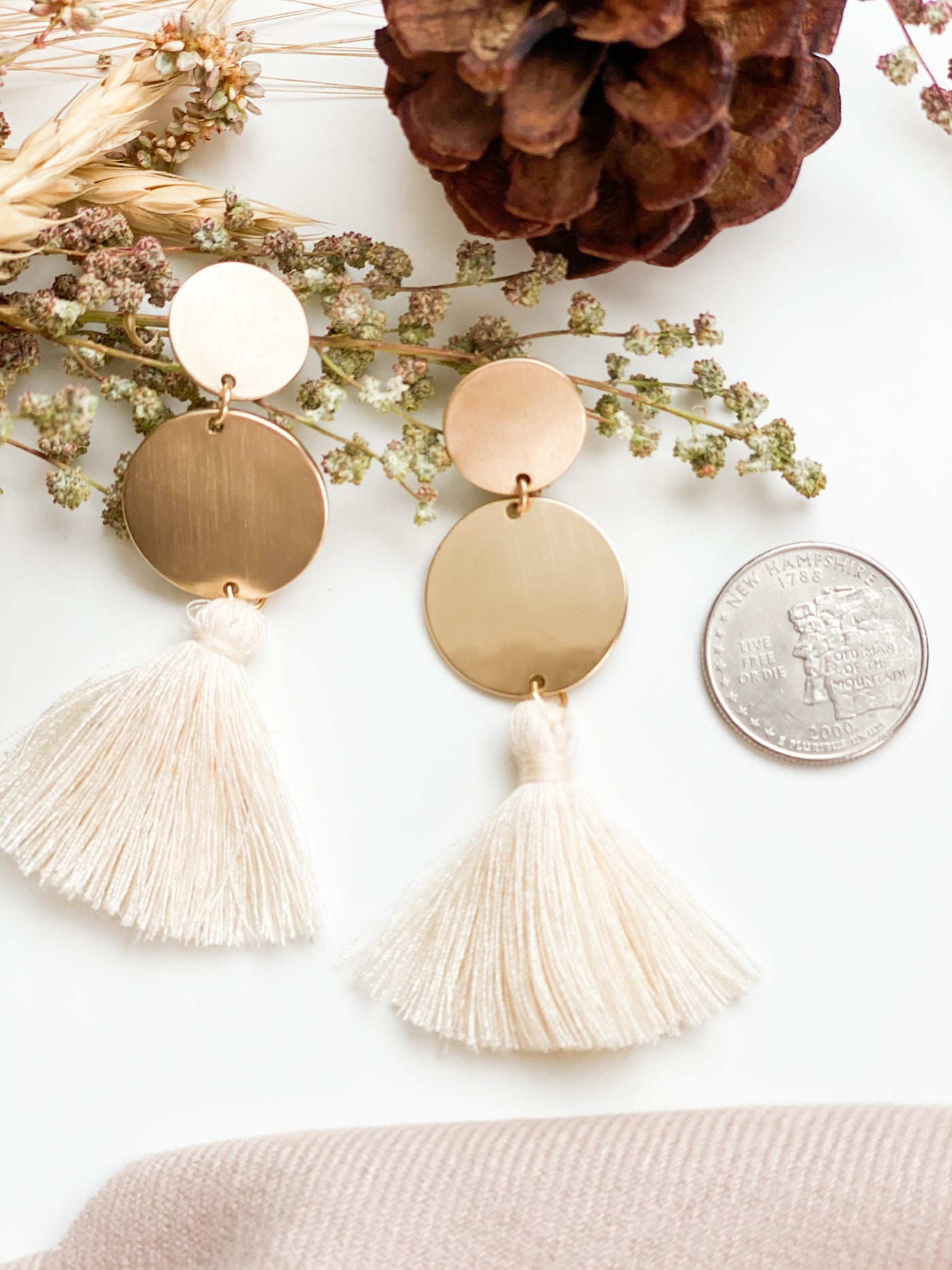 Calabria Earring Ivory