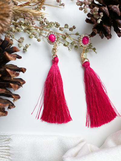 Pink Champagne Earrings