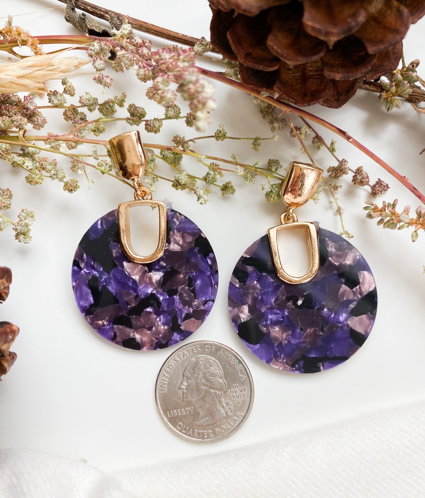 Daydreamer Earring Purple