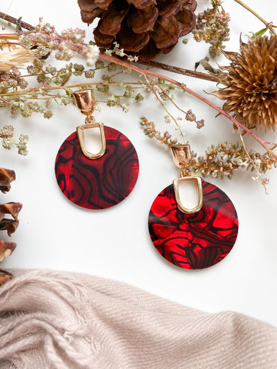 Daydreamer Earring Red