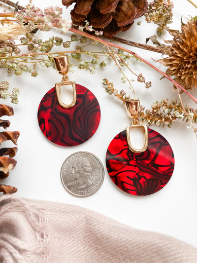 Daydreamer Earring Red