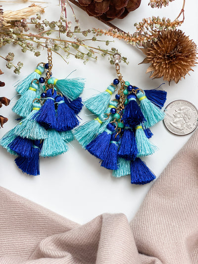 Tassels and Dreams Blue