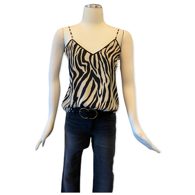 Luanda Zebra Top