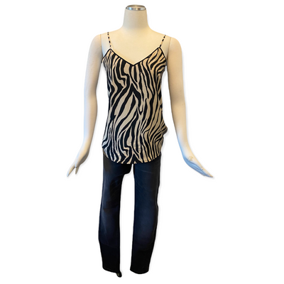Luanda Zebra Top