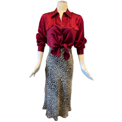 Kenya Leopard Print Midi