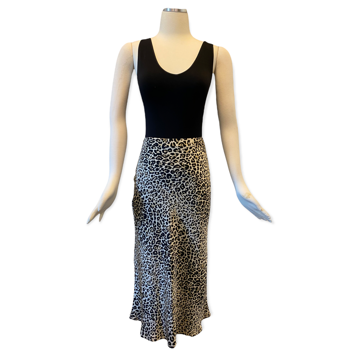 Kenya Leopard Print Midi