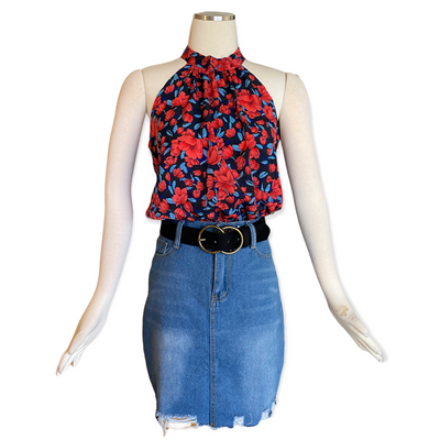 Montclair Denim Skirt