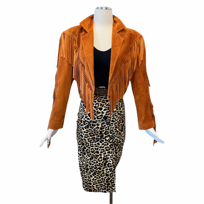 Lagos Leopard Print Midi