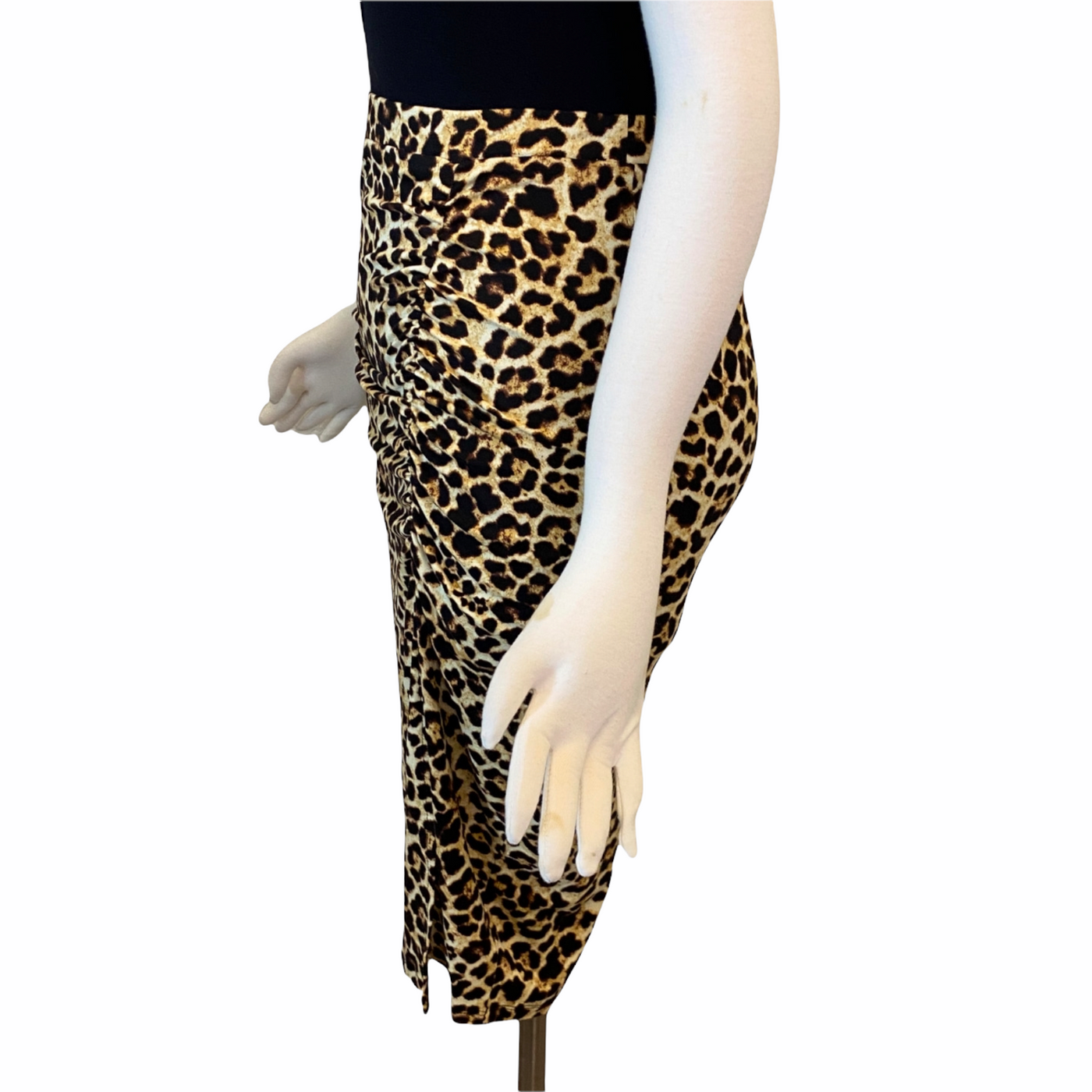 Lagos Leopard Print Midi