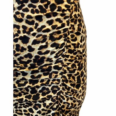 Lagos Leopard Print Midi