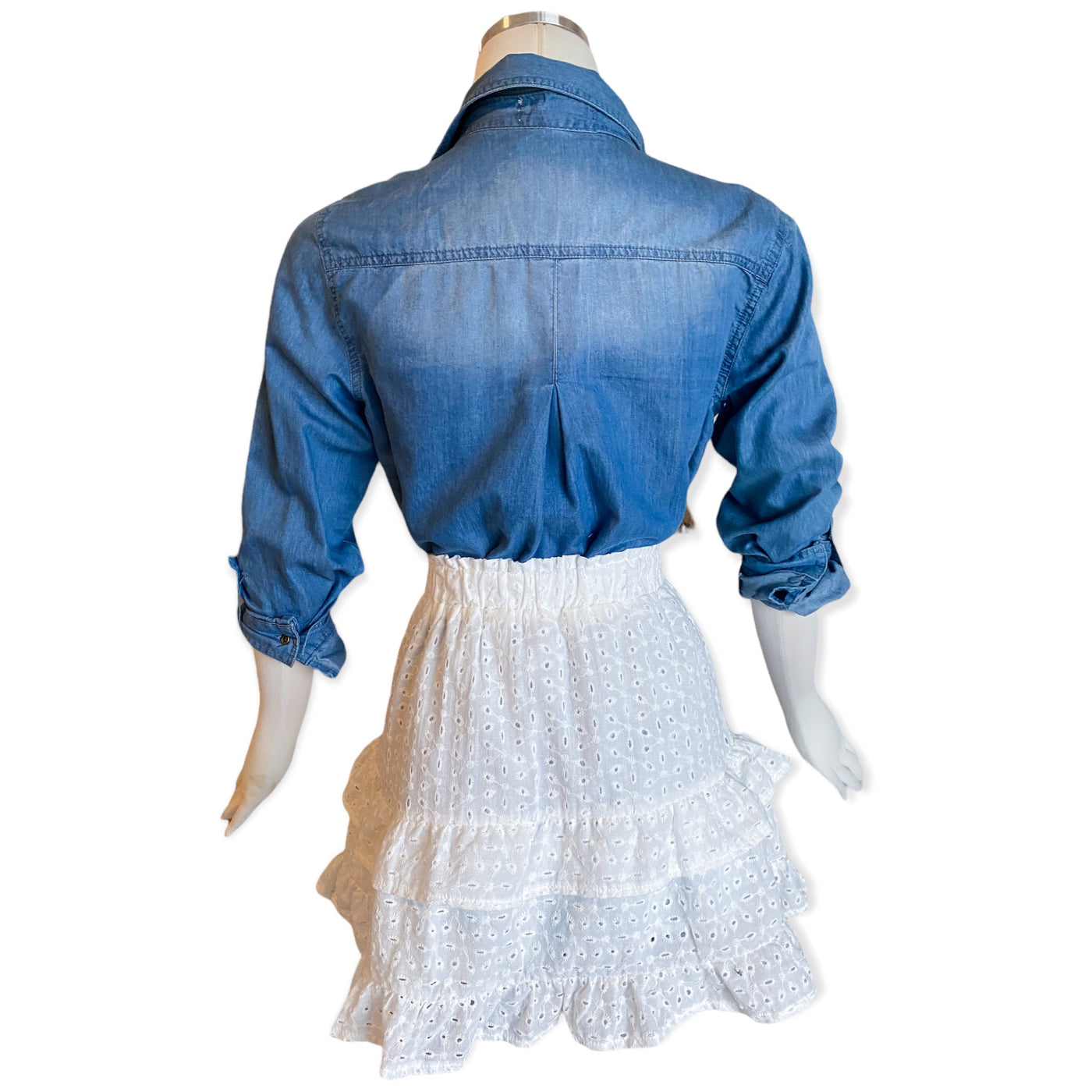 Savannah Eyelet Skirt