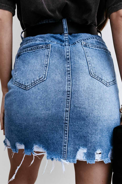 Montclair Denim Skirt
