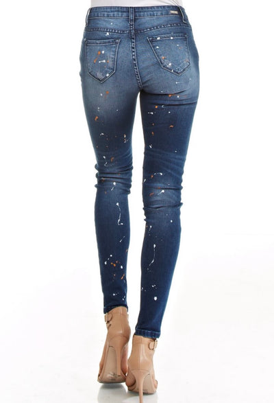 Hollywood Hills Splatter Jeans