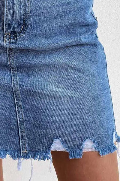 Montclair Denim Skirt