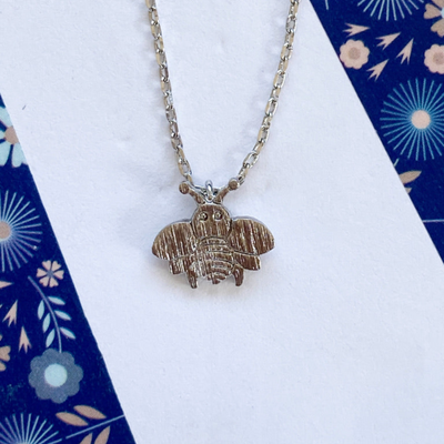 Bee Happy Bee Necklace