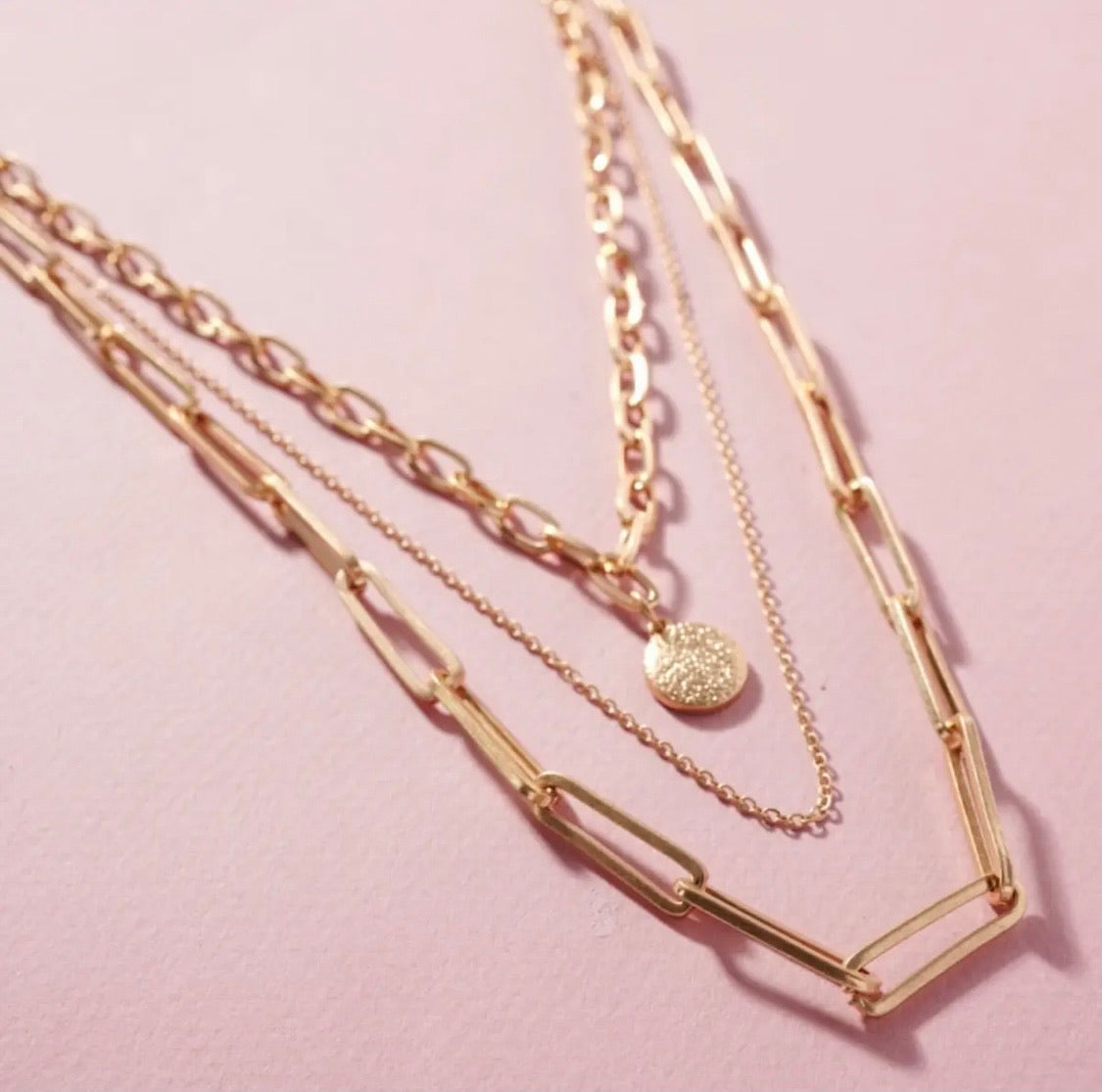 Anna multi chain necklace