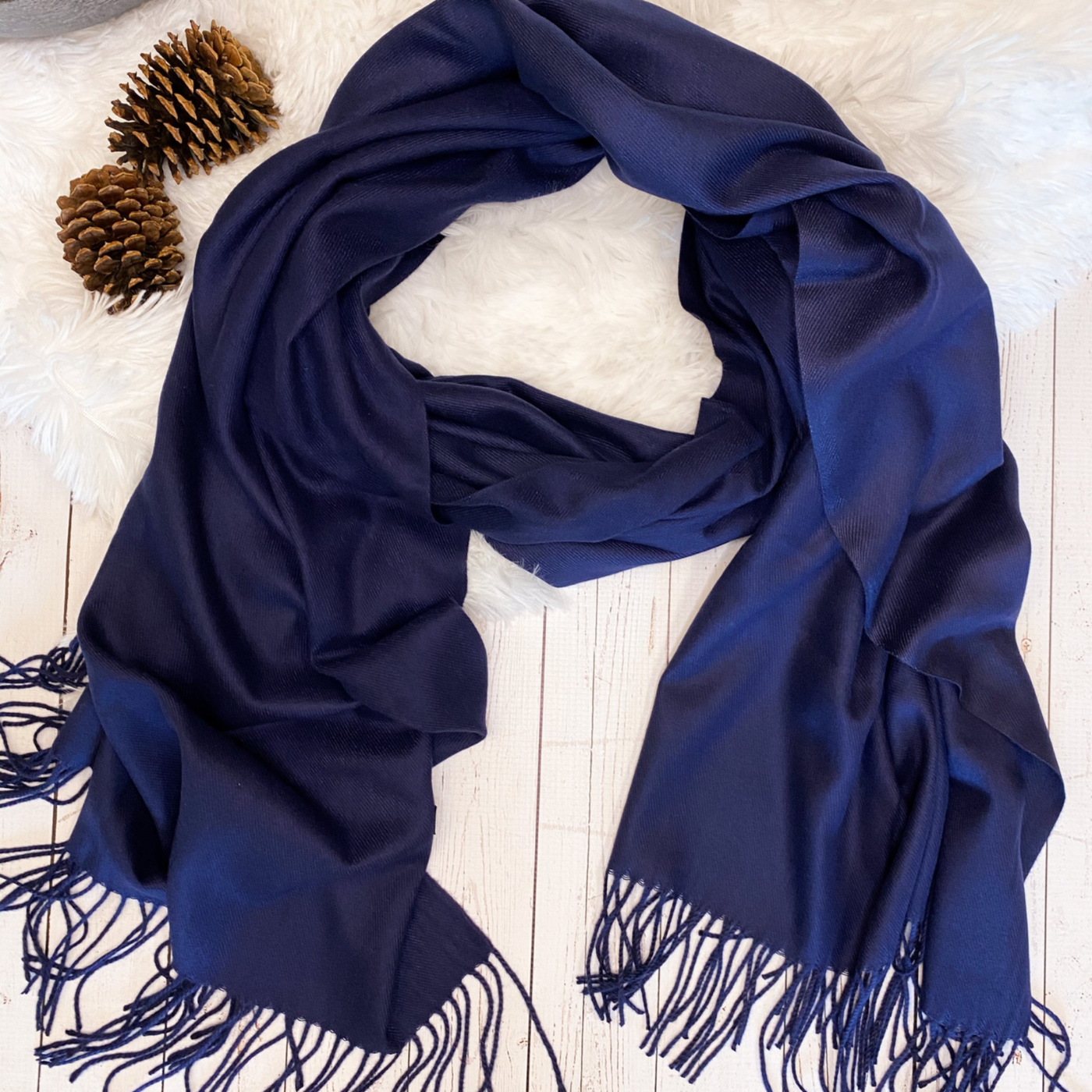 Classic Sapphire scarf