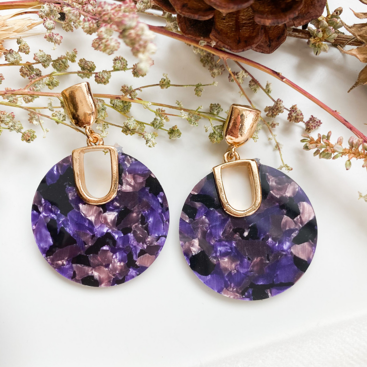 Daydreamer Earring Purple