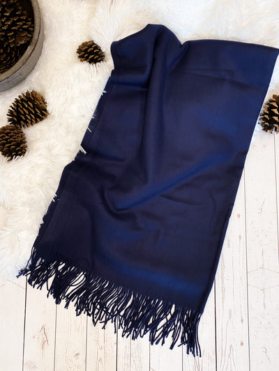 Classic Sapphire scarf