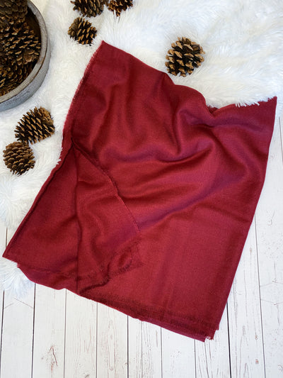 Hold Me Close Blanket Scarf Crimson