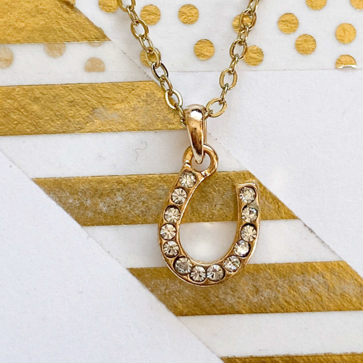 Lucky Horseshoe Necklace