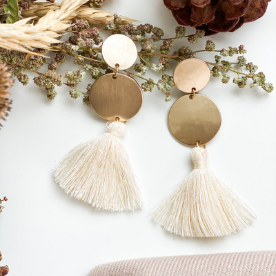 Calabria Earring Ivory