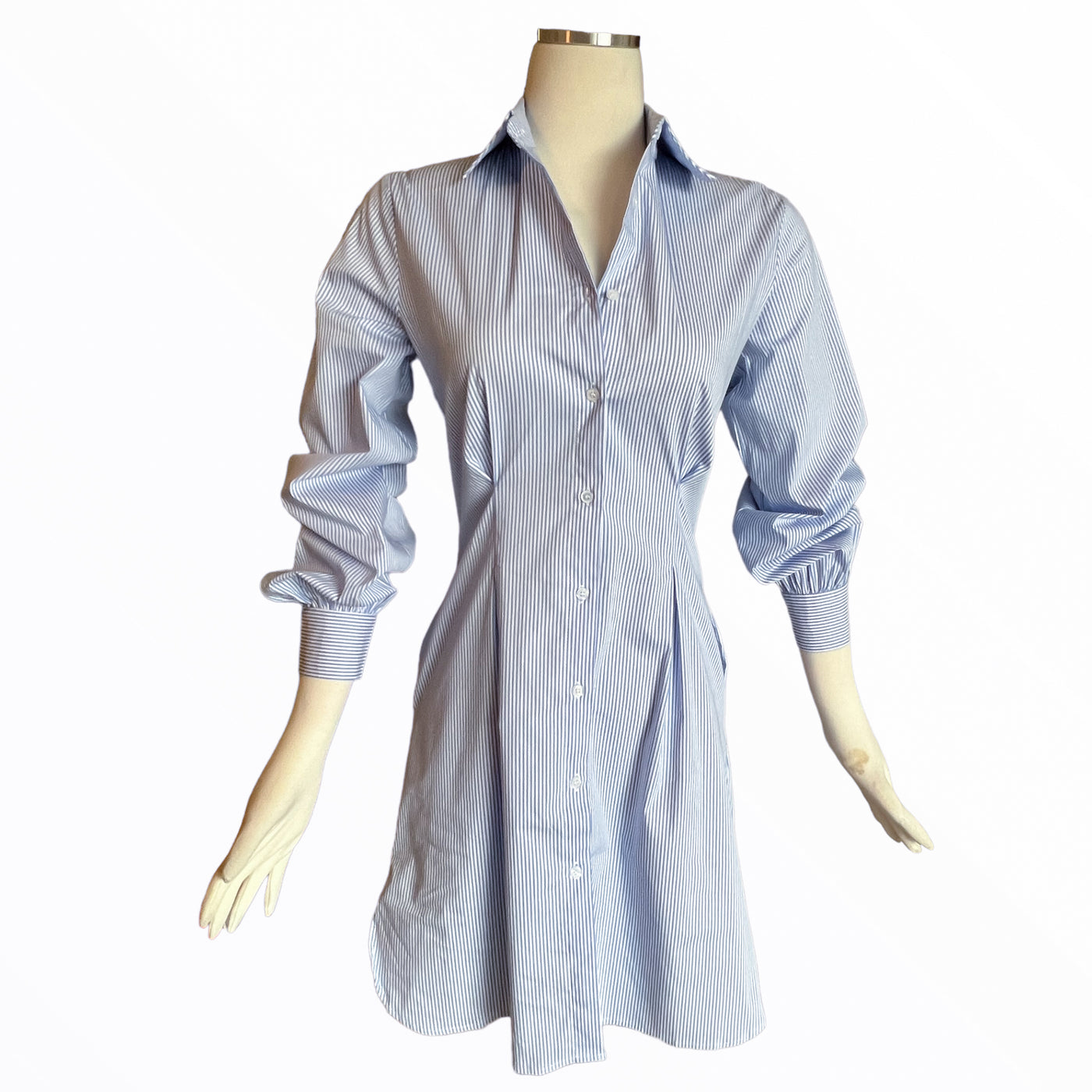 Hartford Striped Shirt Dress
