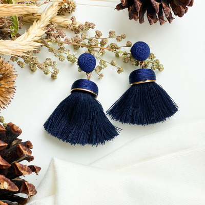Saguaro Earring Navy
