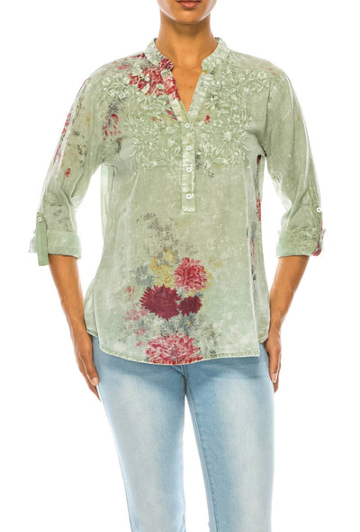 Jules Embroidered Top