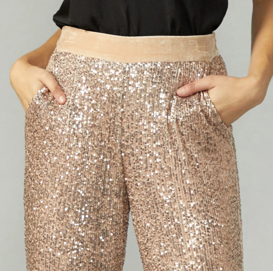 Milan Mini Sequin Pants