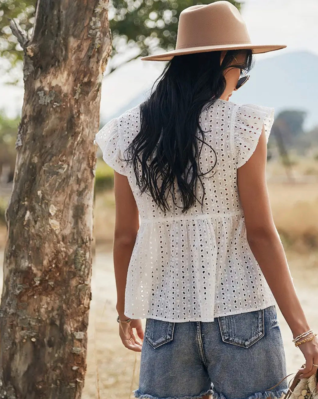 Rock Hill Eyelet Top